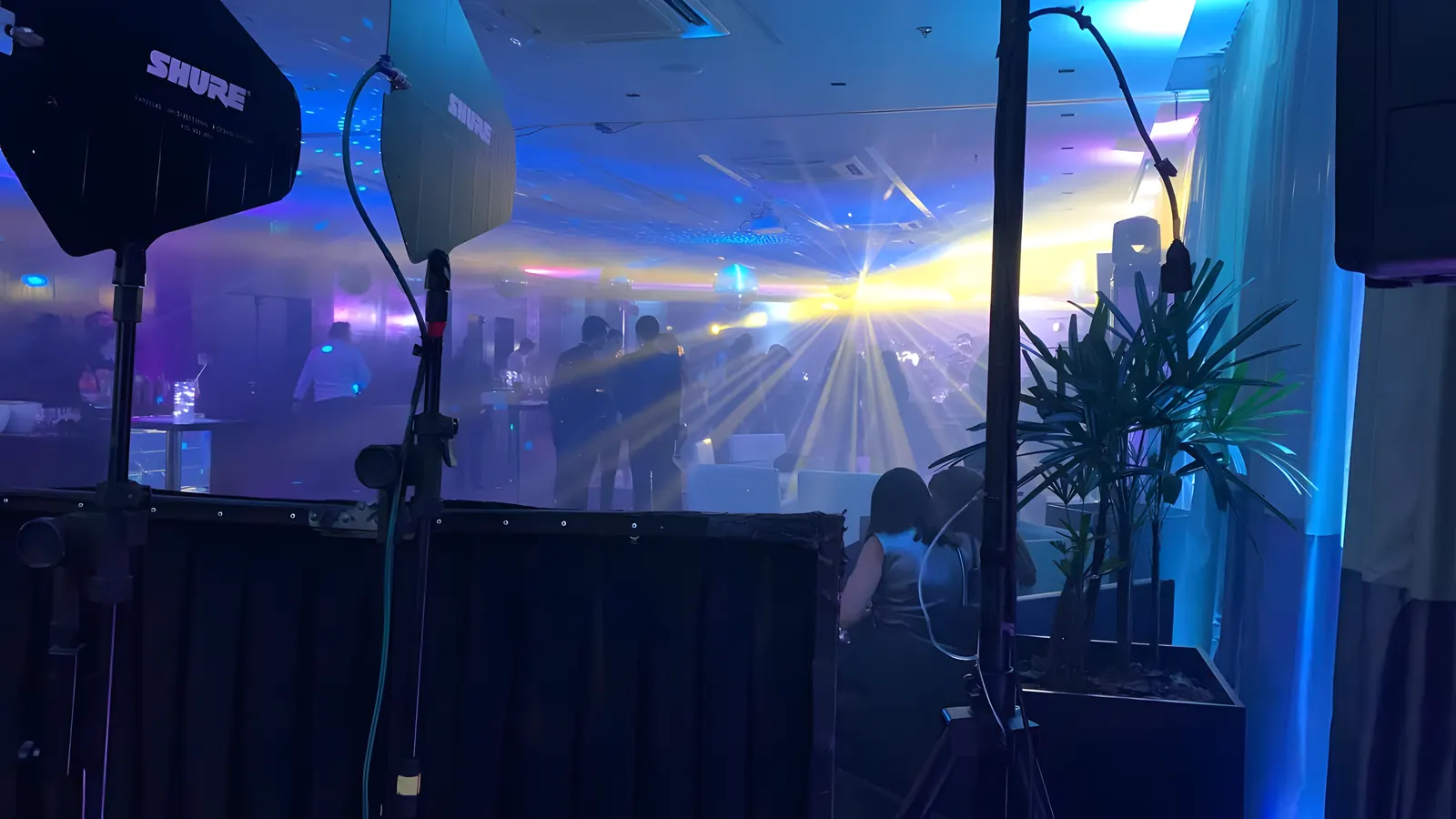 Operación técnica de CHS Company durante un evento
